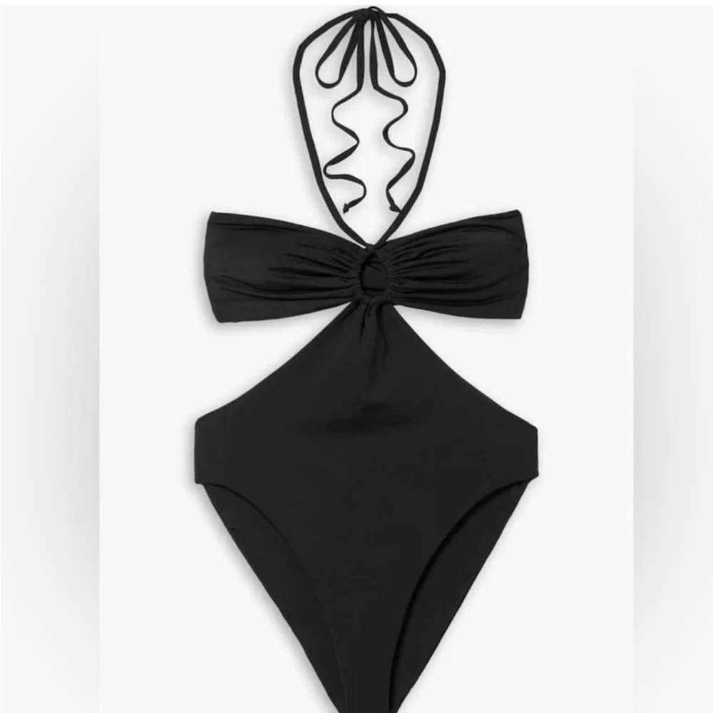 Mara Hoffman Black One Piece Swimsuit